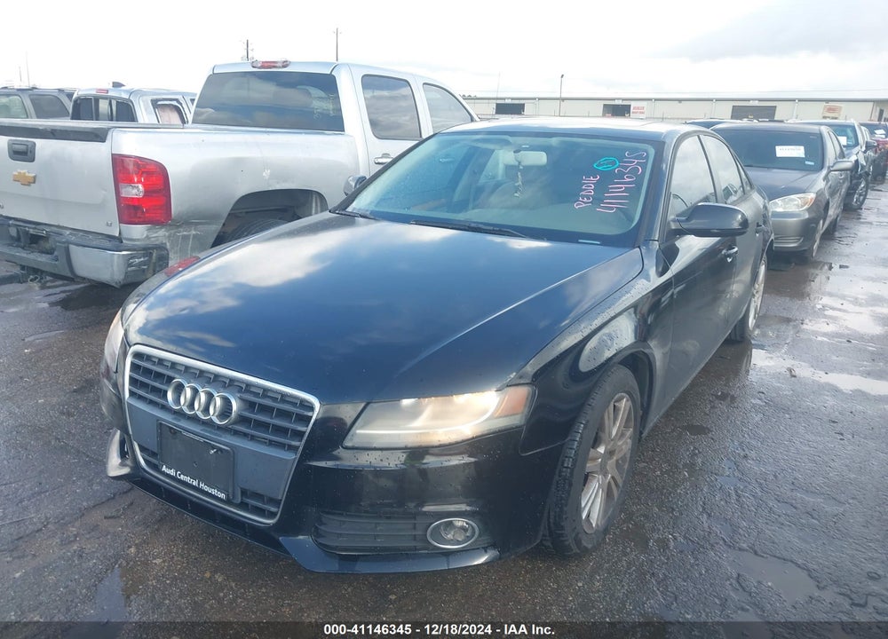 2010 AUDI A4 2.0T PREMIUM VIN: WAUAFAFL6AN068931
