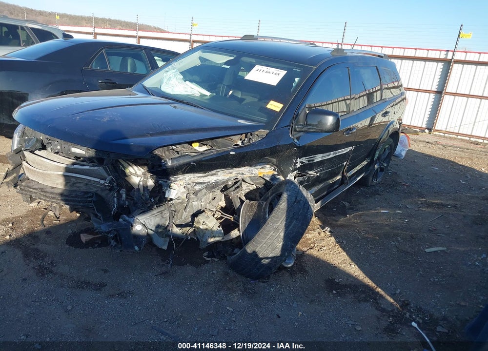 2018 DODGE JOURNEY CROSSROAD AWD VIN: 3C4PDDGG8JT388225
