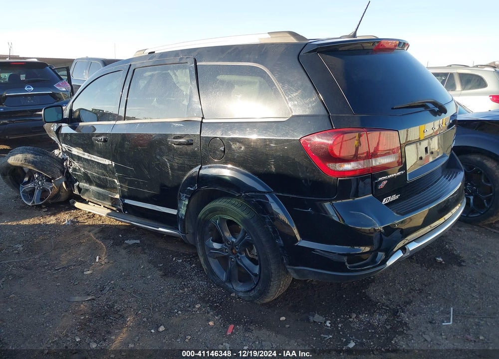 2018 DODGE JOURNEY CROSSROAD AWD VIN: 3C4PDDGG8JT388225