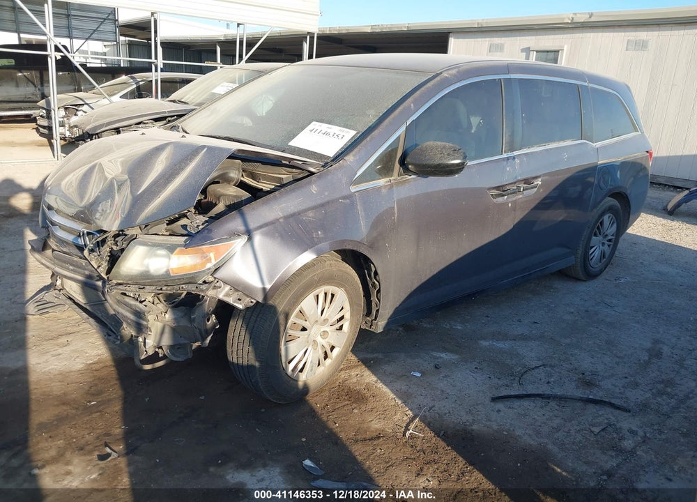 2016 HONDA ODYSSEY LX VIN: 5FNRL5H22GB003236