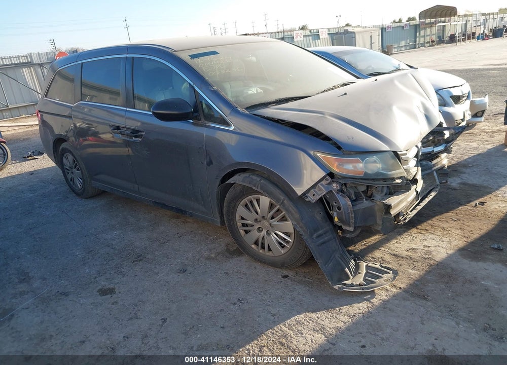 2016 HONDA ODYSSEY LX VIN: 5FNRL5H22GB003236