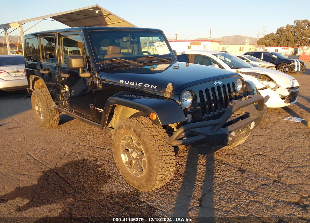 2014 JEEP WRANGLER UNLIMITED RUBICON VIN: 1C4BJWFG6EL178823