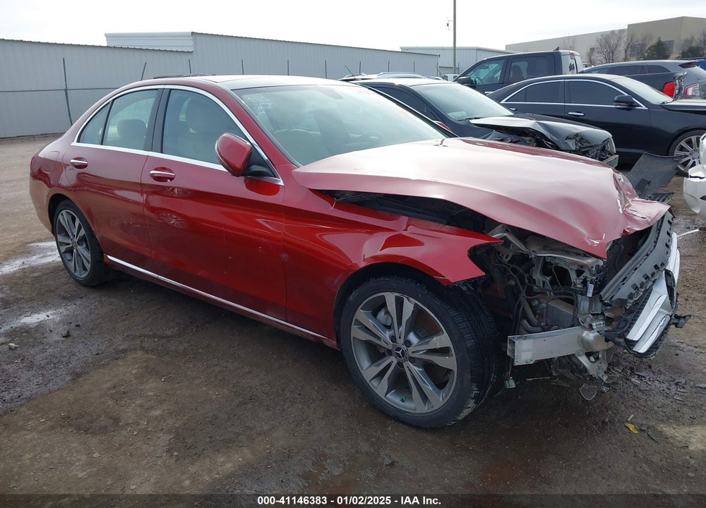 2018 MERCEDES C300 VIN: WDDWF4JB1JR393249