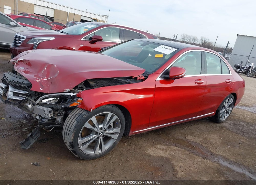 2018 MERCEDES C300 VIN: WDDWF4JB1JR393249