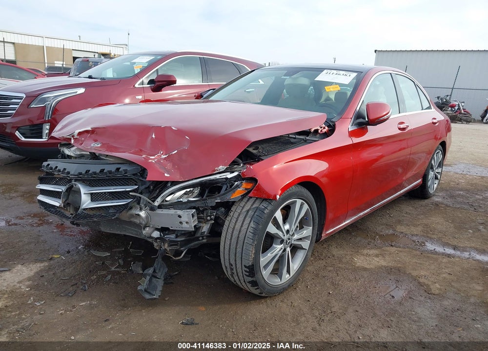 2018 MERCEDES C300 VIN: WDDWF4JB1JR393249