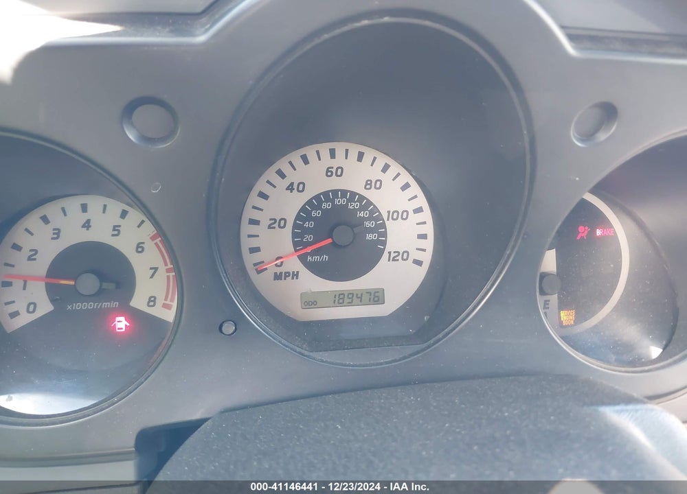 2004 NISSAN FRONTIER XE-V6 VIN: 1N6ED29X94C466646