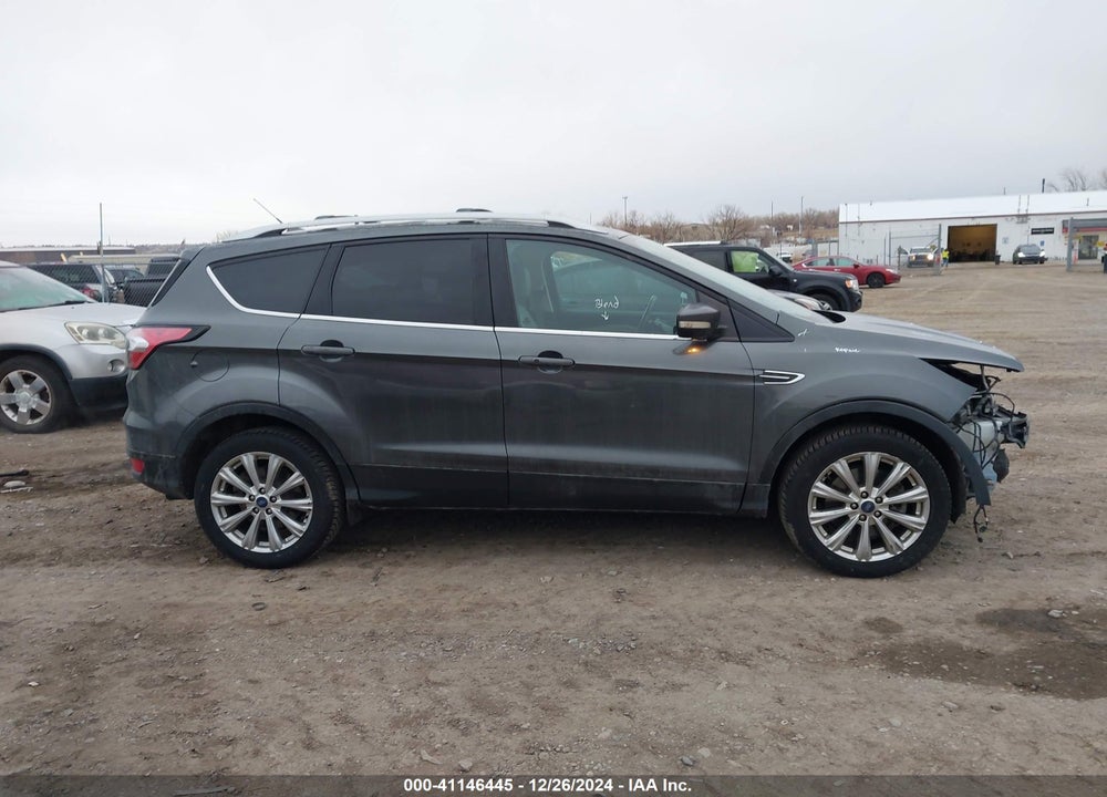 2017 FORD ESCAPE TITANIUM VIN: 1FMCU9J94HUC13309