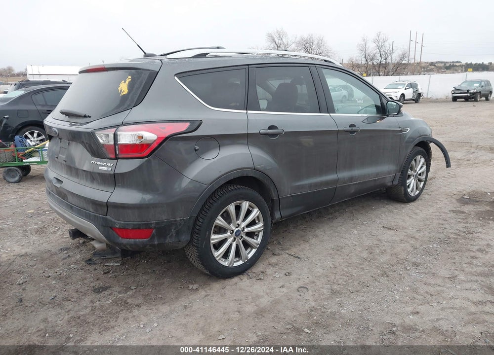 2017 FORD ESCAPE TITANIUM VIN: 1FMCU9J94HUC13309
