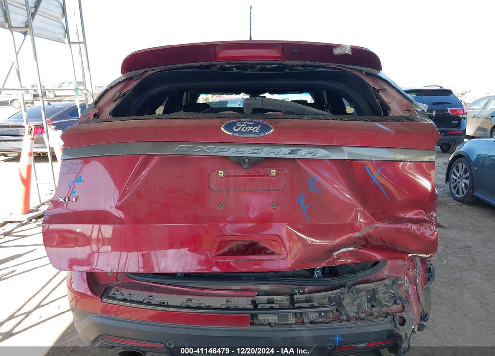 2019 FORD EXPLORER XLT VIN: 1FM5K7D85KGB34906