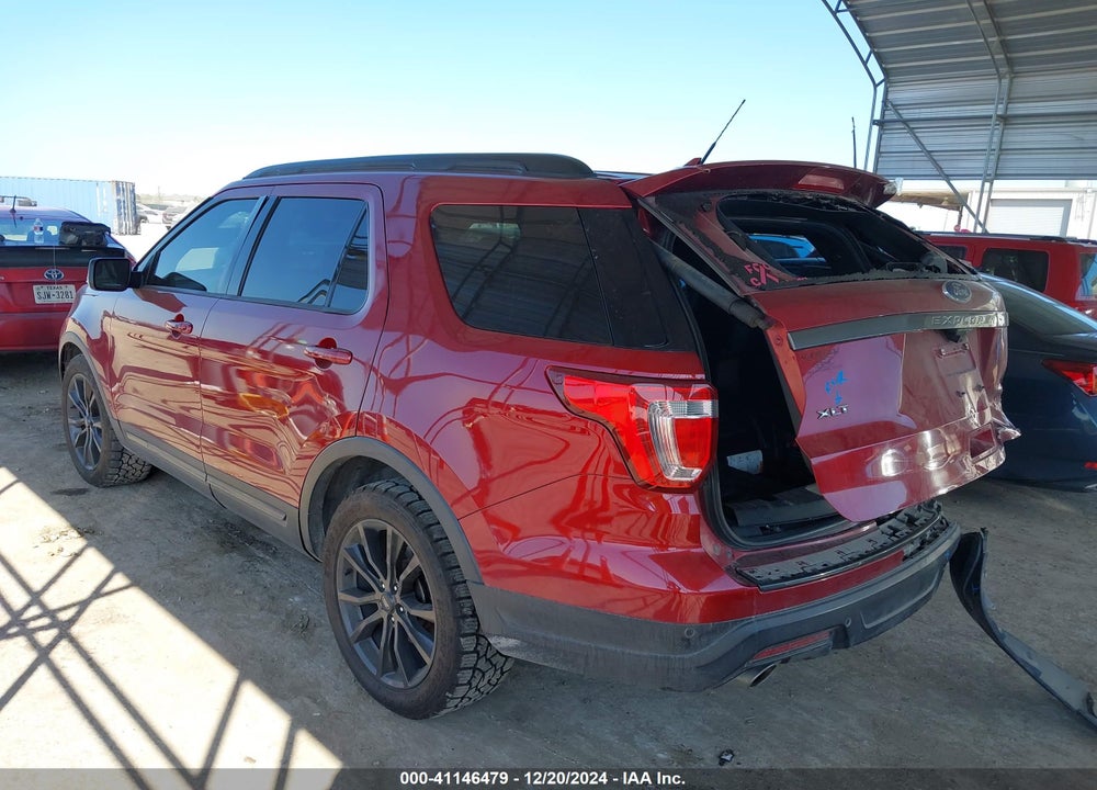 2019 FORD EXPLORER XLT VIN: 1FM5K7D85KGB34906