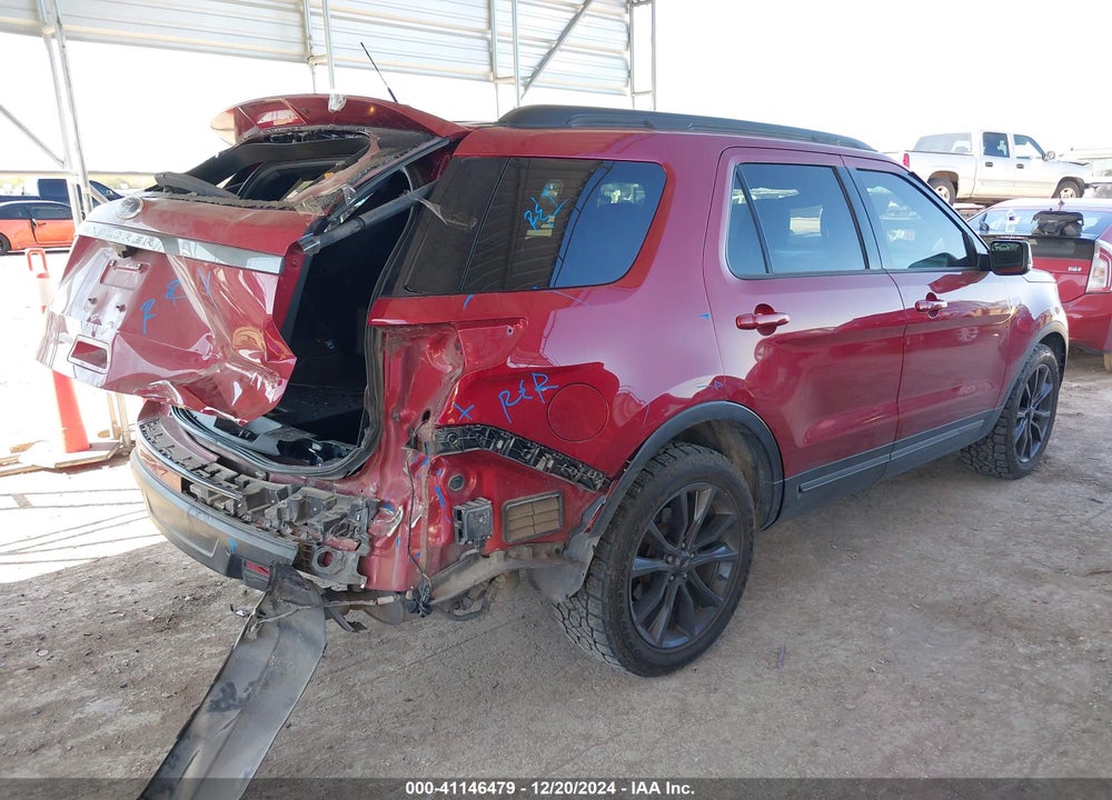2019 FORD EXPLORER XLT VIN: 1FM5K7D85KGB34906