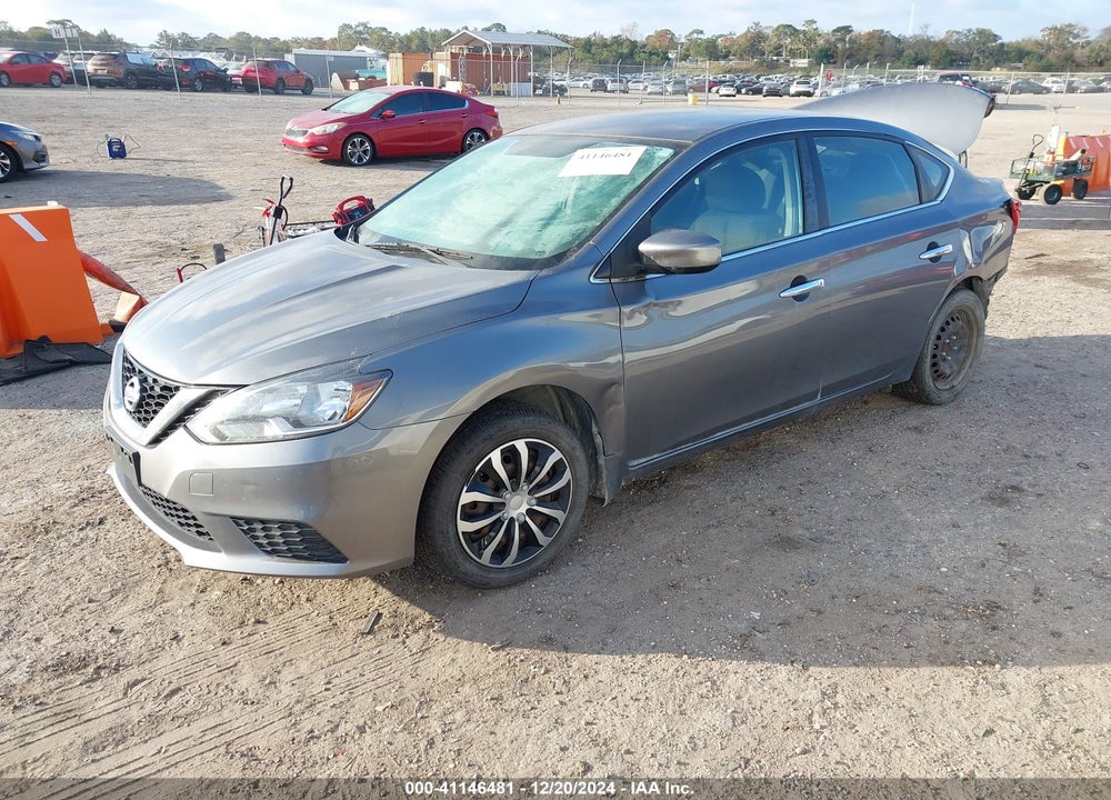 2016 NISSAN SENTRA S VIN: 3N1AB7AP8GY296133