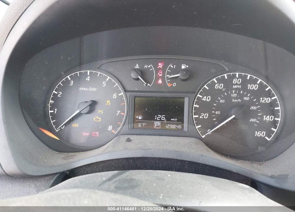 2016 NISSAN SENTRA S VIN: 3N1AB7AP8GY296133
