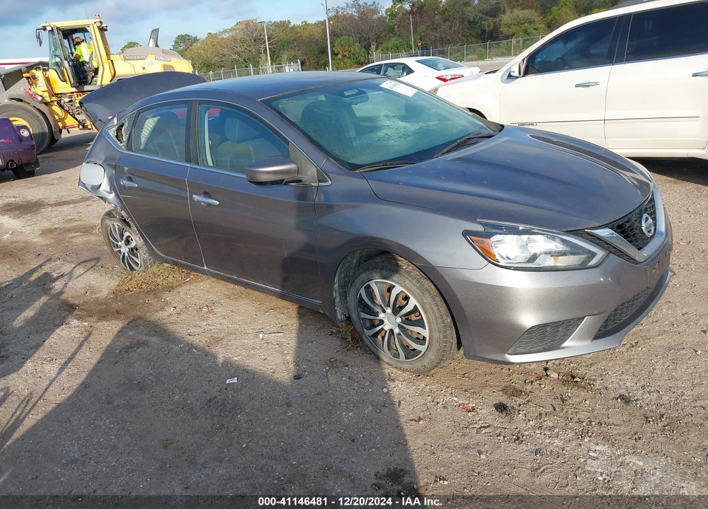 2016 NISSAN SENTRA S VIN: 3N1AB7AP8GY296133