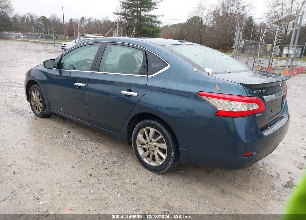 2015 NISSAN SENTRA SV VIN: 3N1AB7APXFY367850