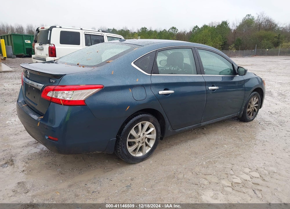 2015 NISSAN SENTRA SV VIN: 3N1AB7APXFY367850