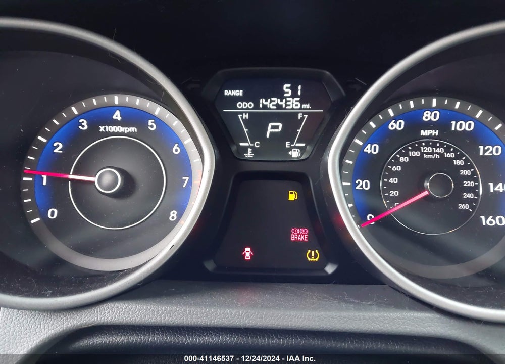 2013 HYUNDAI ELANTRA GLS VIN: KMHDH4AE3DU799276