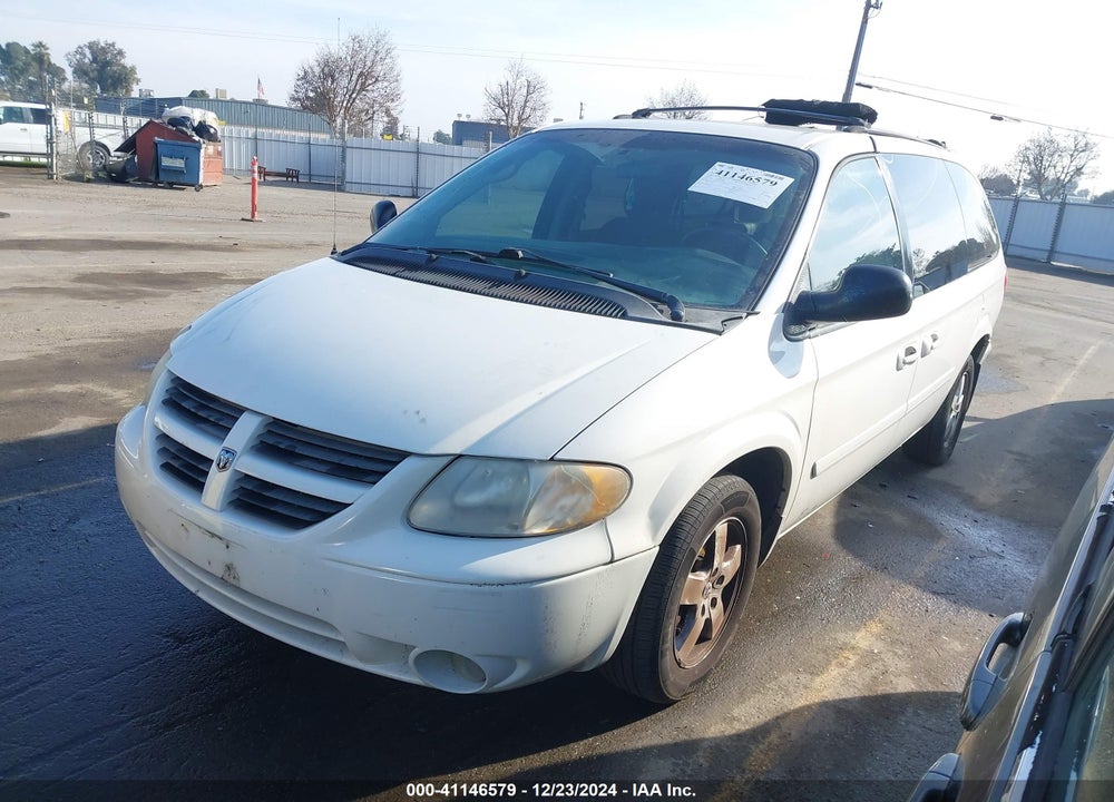 2007 DODGE GRAND CARAVAN SXT VIN: 2D4GP44LX7R117609