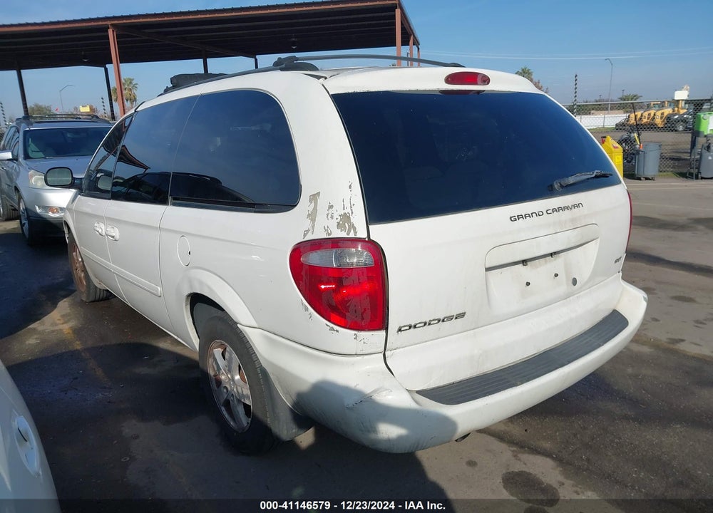 2007 DODGE GRAND CARAVAN SXT VIN: 2D4GP44LX7R117609