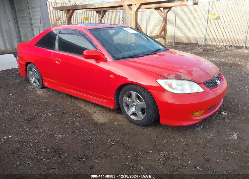 2004 HONDA CIVIC EX VIN: 1HGEM21934L069953