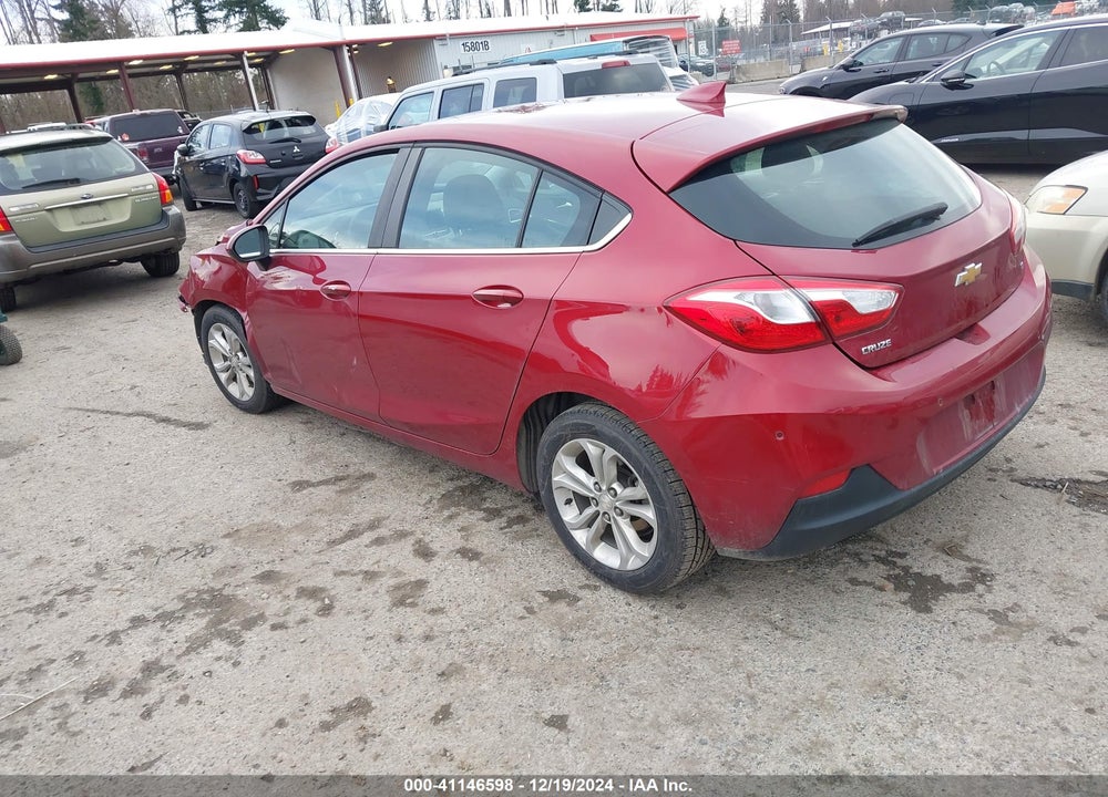 2019 CHEVROLET CRUZE VIN: 3G1BE6SM5KS566656