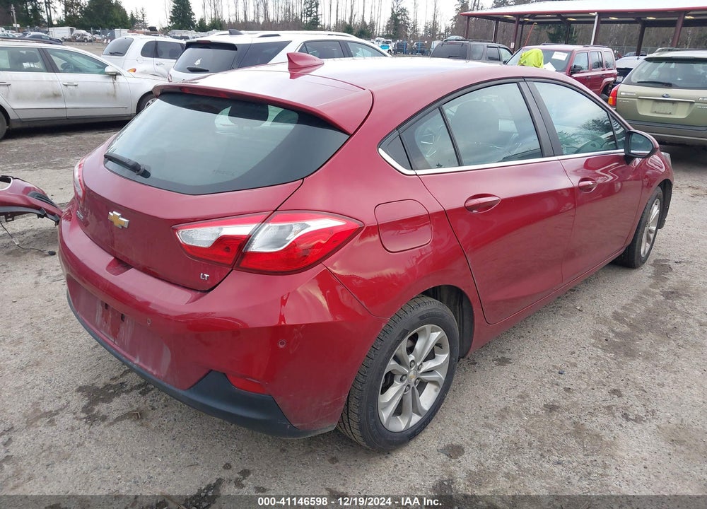 2019 CHEVROLET CRUZE VIN: 3G1BE6SM5KS566656