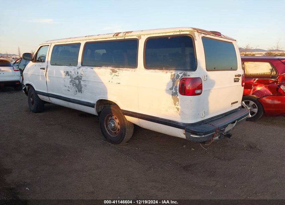 1999 DODGE RAM WAGON 3500 VIN: 2B5WB35Z9XK542955