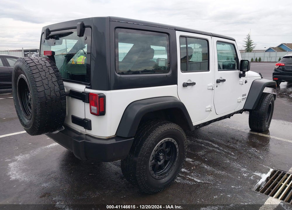 2016 JEEP WRANGLER UNLIMITED SPORT VIN: 1C4BJWDG6GL149750