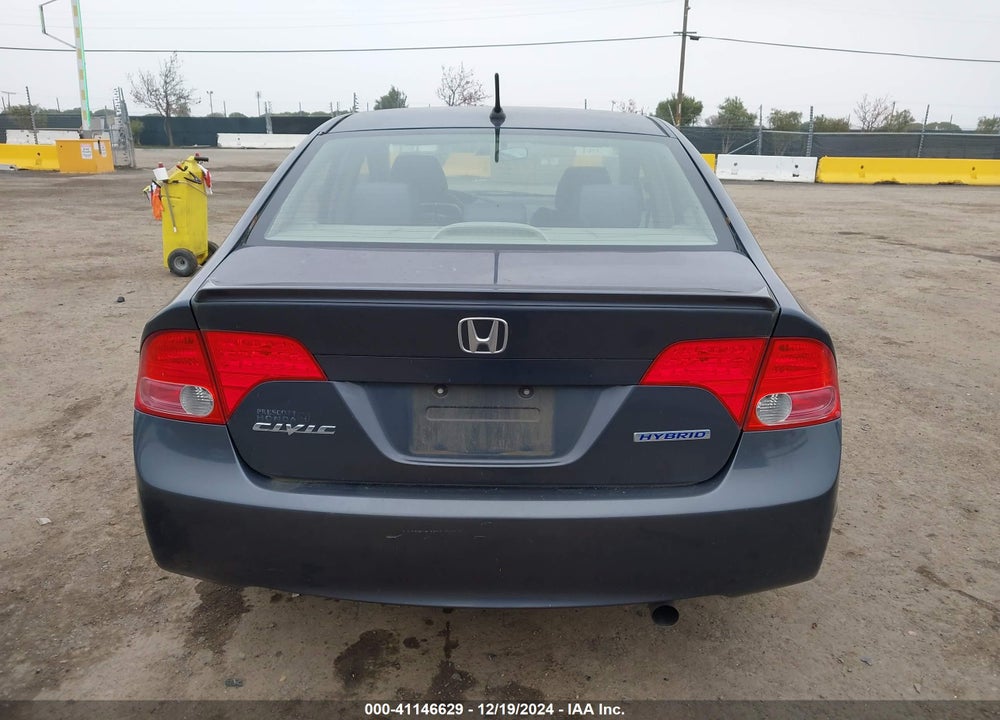 2008 HONDA CIVIC HYBRID VIN: JHMFA36268S000133