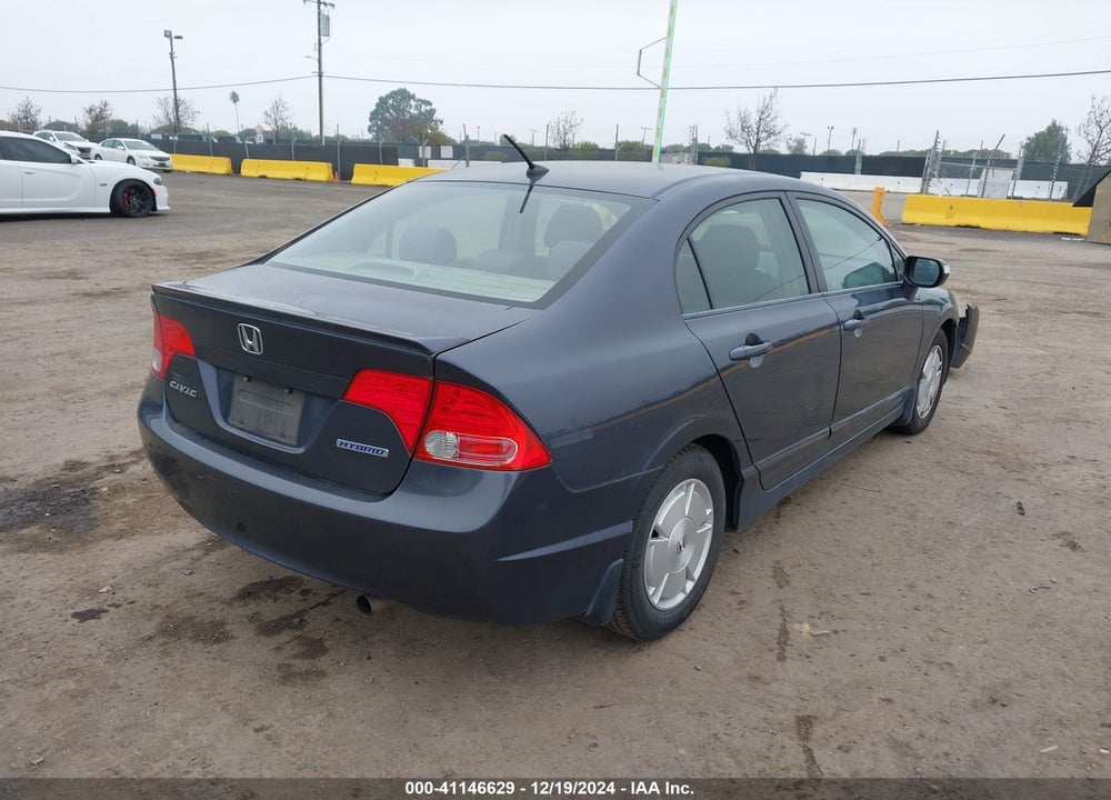 2008 HONDA CIVIC HYBRID VIN: JHMFA36268S000133