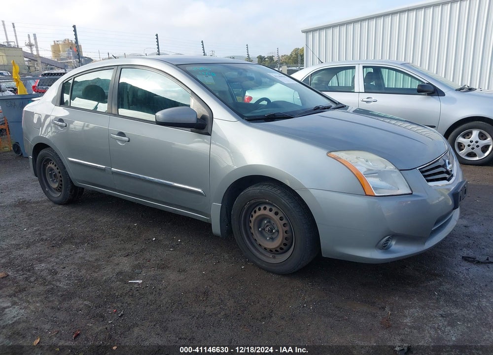 2012 NISSAN SENTRA 2.0 S VIN: 3N1AB6AP0CL730630