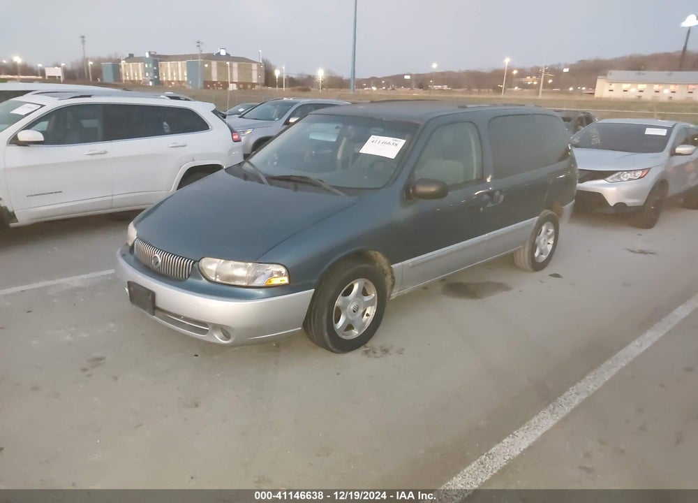 2002 MERCURY VILLAGER VIN: 4M2ZV11T72DJ00691