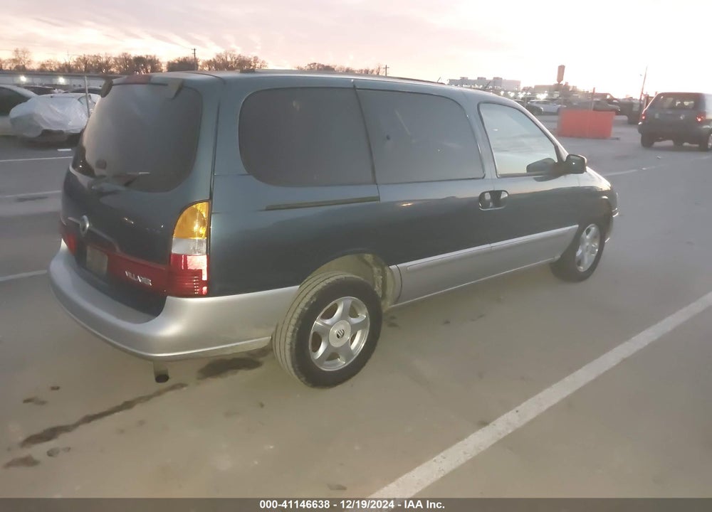 2002 MERCURY VILLAGER VIN: 4M2ZV11T72DJ00691