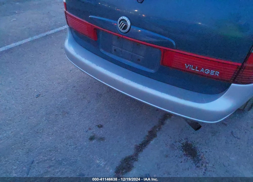 2002 MERCURY VILLAGER VIN: 4M2ZV11T72DJ00691