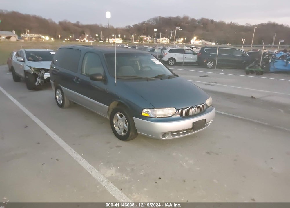 2002 MERCURY VILLAGER VIN: 4M2ZV11T72DJ00691