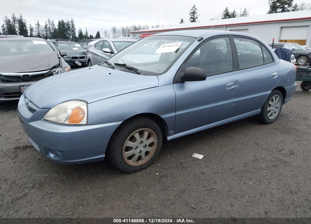 2005 KIA RIO VIN: KNADC125756386442