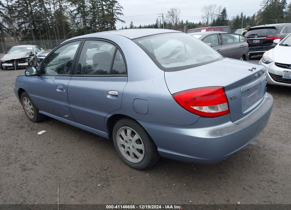 2005 KIA RIO VIN: KNADC125756386442