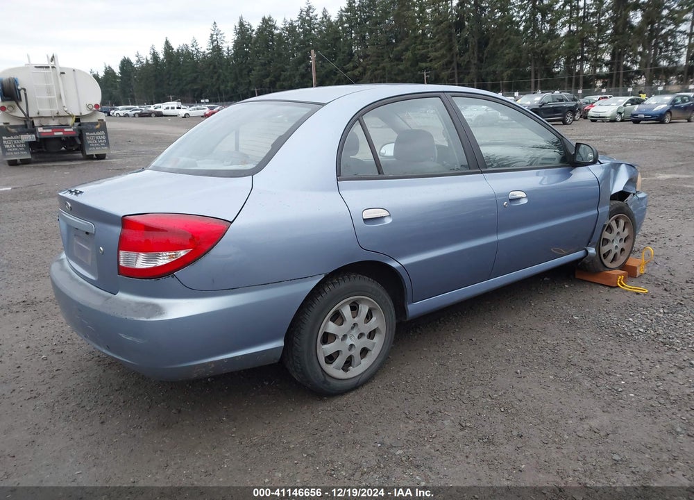 2005 KIA RIO VIN: KNADC125756386442