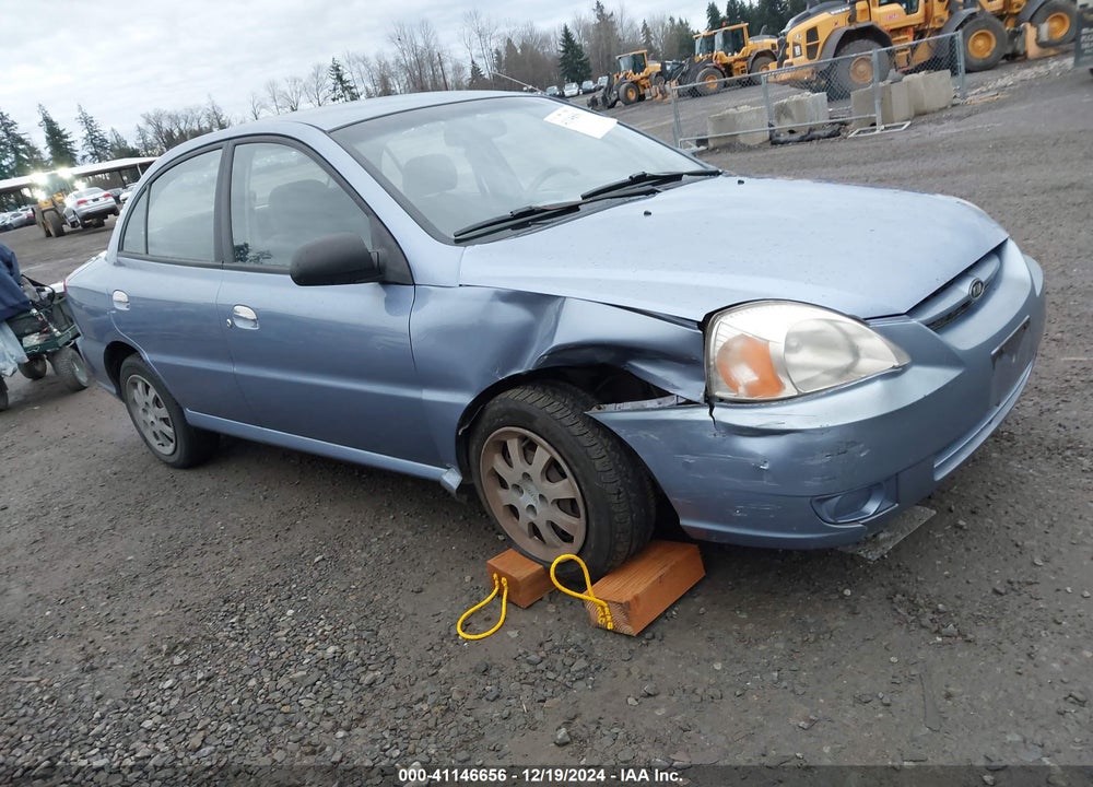 2005 KIA RIO VIN: KNADC125756386442