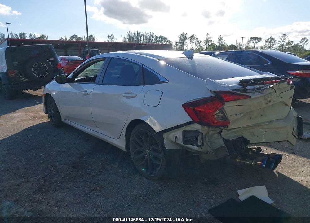 2020 HONDA CIVIC VIN: 2HGFC1E53LH702276