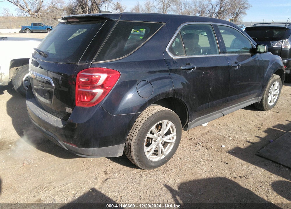 2017 CHEVROLET EQUINOX LS VIN: 2GNFLEEKSH6257559