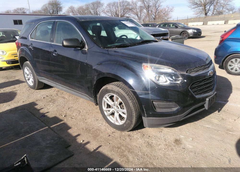 2017 CHEVROLET EQUINOX LS VIN: 2GNFLEEKSH6257559