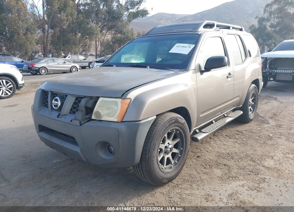 2006 NISSAN XTERRA S VIN: 5N1AN08U26C519521