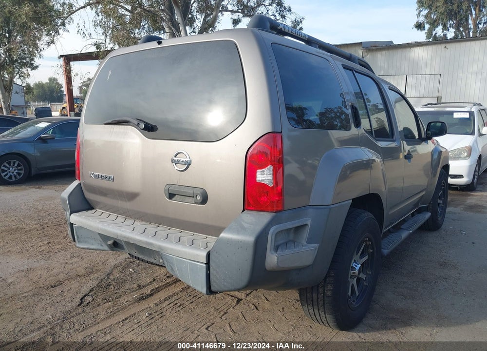 2006 NISSAN XTERRA S VIN: 5N1AN08U26C519521