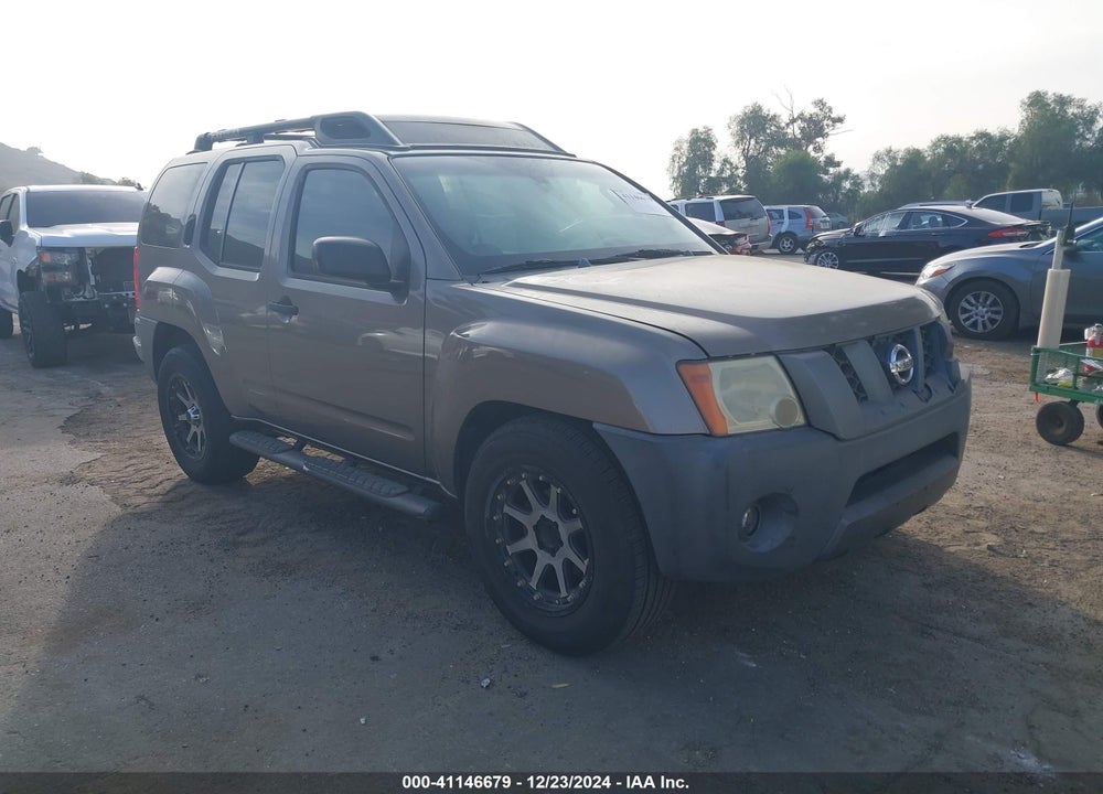 2006 NISSAN XTERRA S VIN: 5N1AN08U26C519521