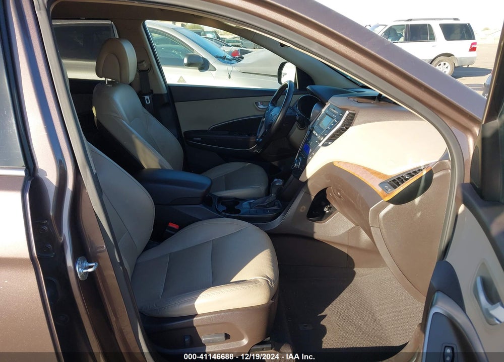 2014 HYUNDAI SANTA FE GLS VIN: KM8SN4HF3EU043589