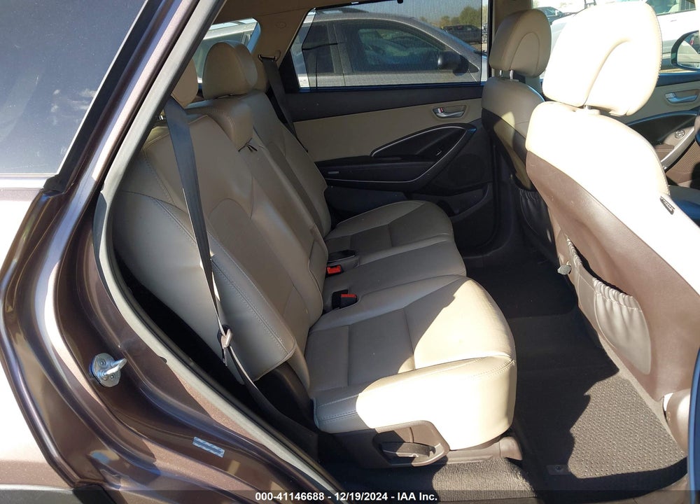 2014 HYUNDAI SANTA FE GLS VIN: KM8SN4HF3EU043589