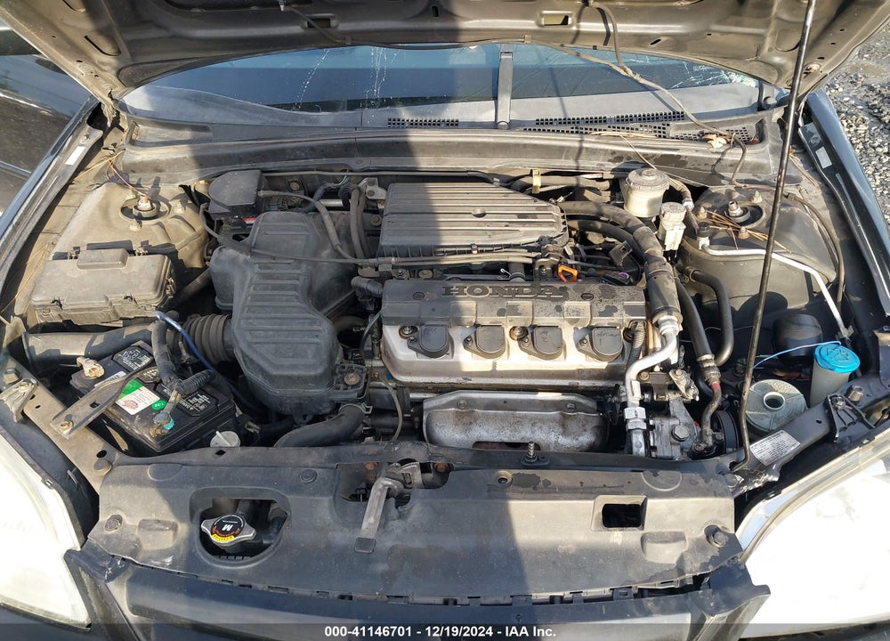 2001 HONDA CIVIC LX VIN: 2HGES15571H605268