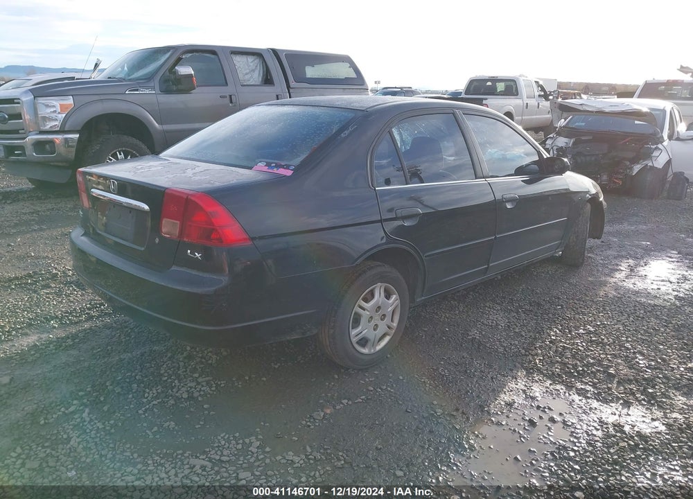 2001 HONDA CIVIC LX VIN: 2HGES15571H605268