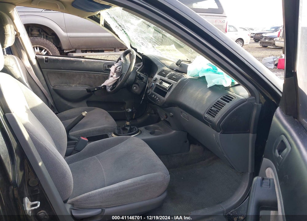 2001 HONDA CIVIC LX VIN: 2HGES15571H605268